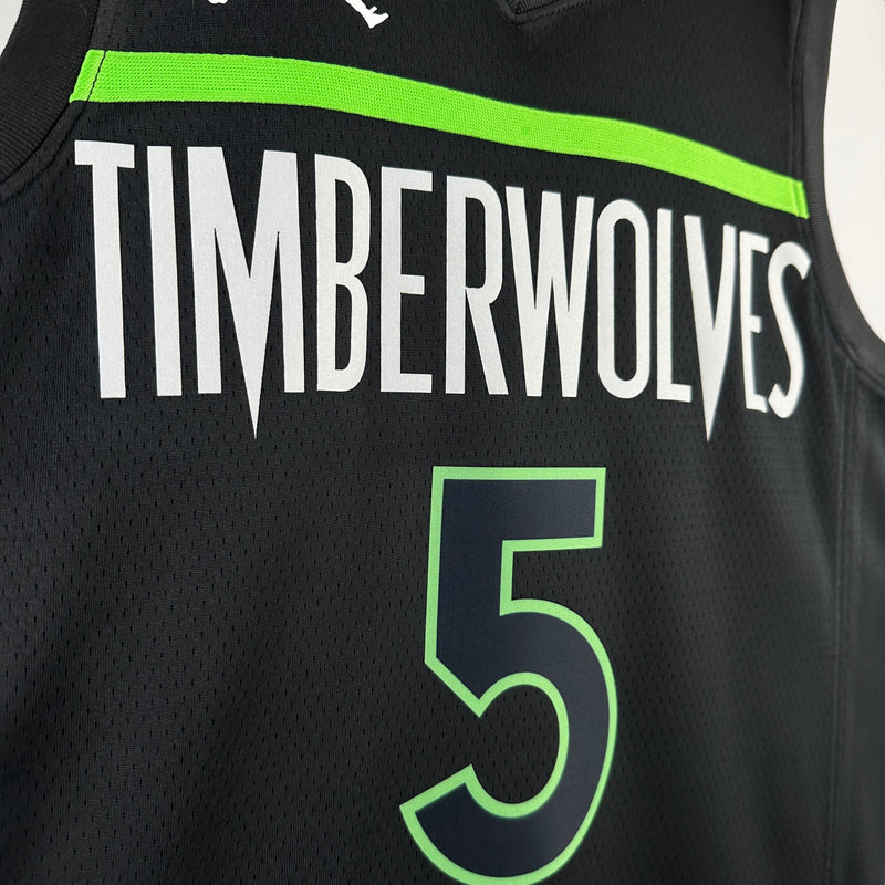 Regata Minnesota Timberwolves Preta Swingman - Statement Edition