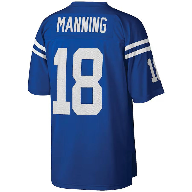 Camisa Peyton Manning Indianapolis Colts Mitchell & Ness Legacy Replica - Azul Royal
