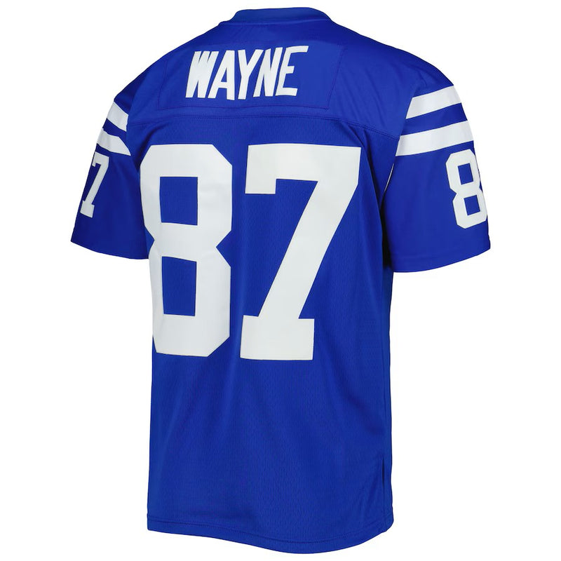 Camisa Reggie Wayne Indianapolis Colts Mitchell & Ness Legacy Replica - Azul Royal