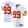 Camisa Chase Young Washington Football Team Nike Vapor Limited - Branca/Bordo