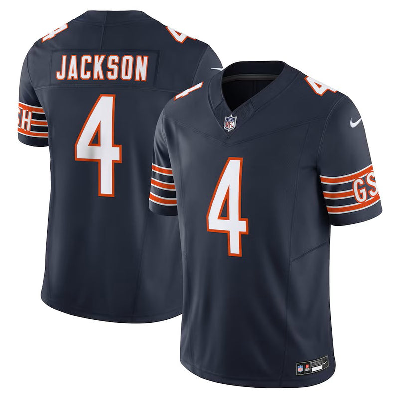Camisa Chicago Bears Nike Vapor F.U.S.E. Limited - Branca/Azul Marinho