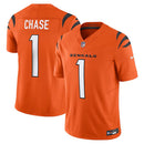 Camisa Cincinnati Bengals Nike Vapor F.U.S.E. Limited - Laranja