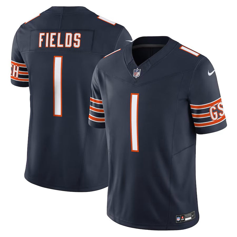 Camisa Chicago Bears Nike Vapor F.U.S.E. Limited - Branca/Azul Marinho