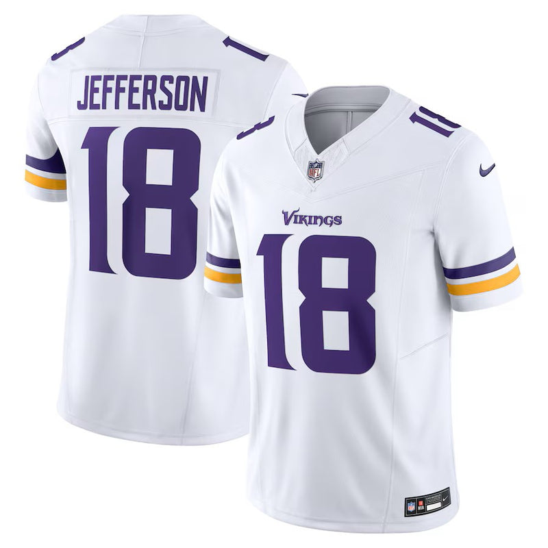 Camisa Dalvin Cook Minnesota Vikings Nike Vapor F.U.S.E. Limited - Branca