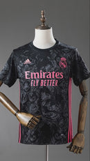 Camisa Third Real Madrid Retrô 2020/21 Preta - Masculina